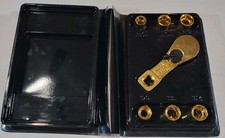 1990 Chrysler Gold Tool Award Master Tech Mtsc Socket Set Sae Metric Gold Plated