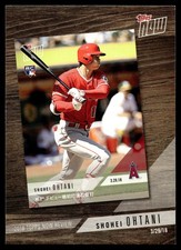2019 Topps Shohei Ohtani #TN-3 2018 Topps Now Review Los Angeles Angels