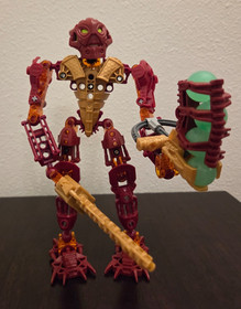 LEGO Bionicle Inika TOA JALLER, TOA HAHLI & TOA KONGU, 100% Complete w/ Booklets