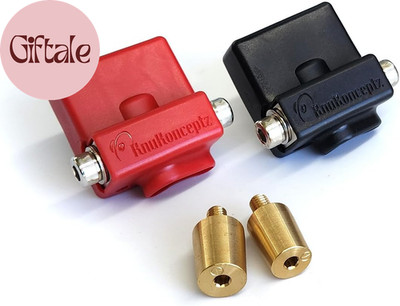 Ultimate Battery Terminal V2 Pair- Positive and Negative with OEM Top Post Adapt