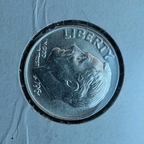 1961 Roosevelt Dime Silver 10C Uncirculated