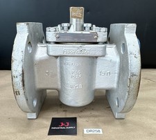 Fluoroseal Bi-Directional 3" Plug Valve WCB/152F 285PSI 150# - NEW OLD STOCK