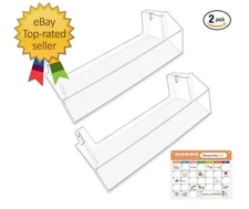 [2 PACK] UPGRADED W11239961 W10900538 Refrigerator Door Bin Shelf Compatible wit