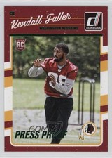2016 Donruss Rookies Press Proof Green Kendall Fuller #327 i2k