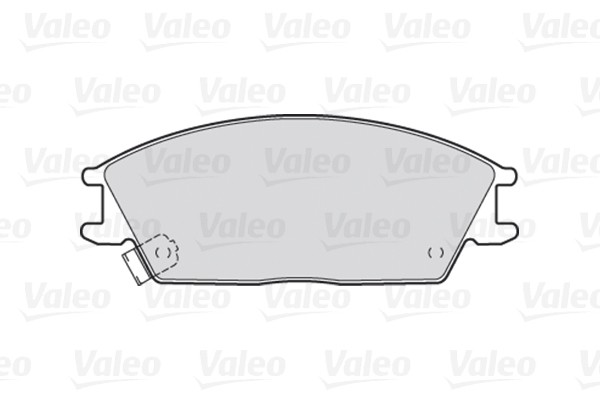 Plaquettes de frein VALEO 301052 pour freins à disque usés éliminant la poussière de roue