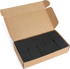1000 PCS Price Tags,1.9 X 1.3 in Black Paper Tags, Clothing Size Labels Coupon T