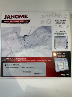 Janome AcuFil Quilting Kit ASQ18b #864402008 NEW SEALED