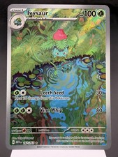 Ivysaur 167/165 - Illustration Rare - 151 Pokemon Card NM
