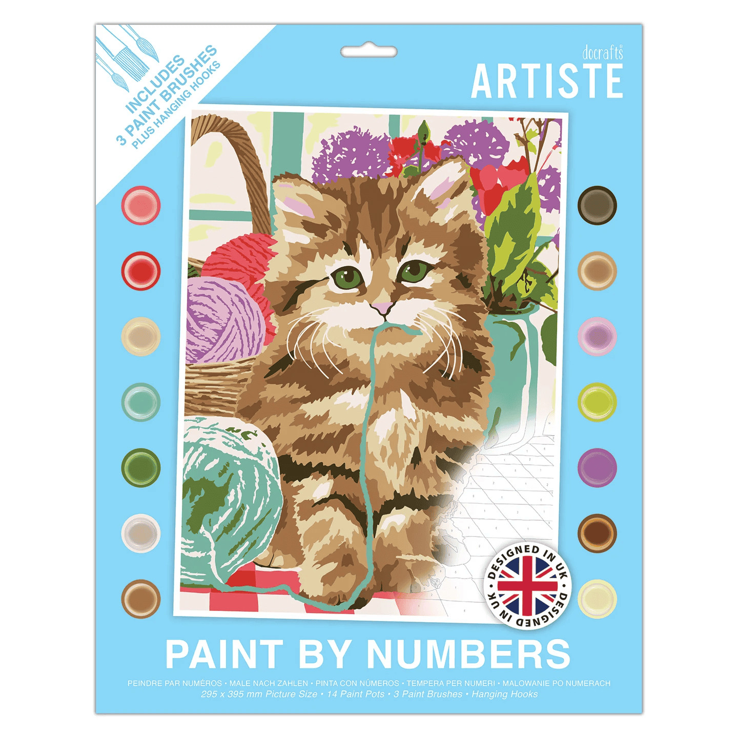 Paint By Numbers Artiste -Cute Kitten