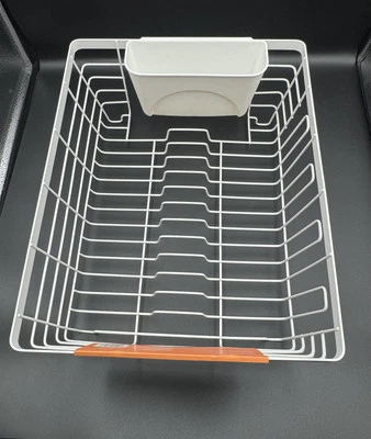 Large Flat Wire Dish Rack By Bed Bath & Beyond Squared Away 16.1x12.5x5.4 Inches