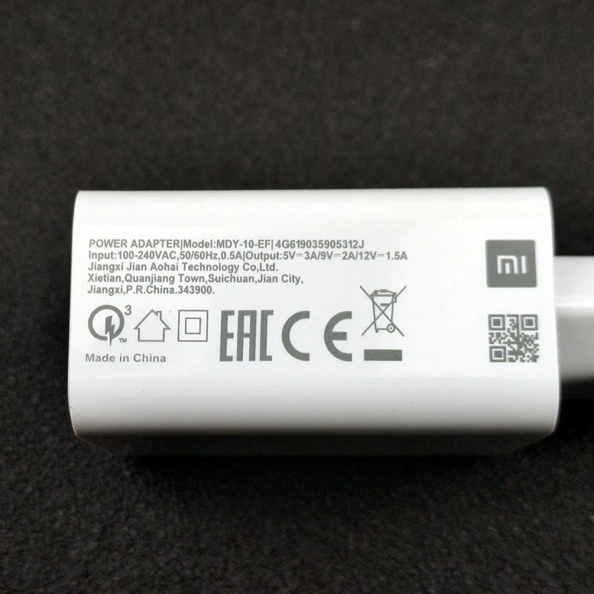 Cable USB Tipo-C Carga Rápida Xiaomi para Adaptador Mi 8 SE 9 Redmi Note 7 8 Pro Foto 4 de 4