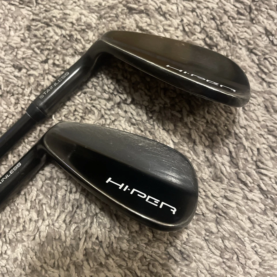 Acuity HIPER Black Left Handed Lob Wedge 60 & Sand Wedges 56 75g Graphite Shaft - Image 2 of 4