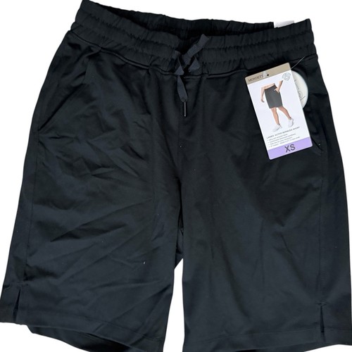 New Mondetta Womens Active Bermuda Short Black XS Extra Small Pull-on Relaxed - Picture 4 of 6