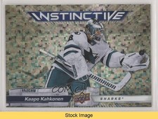 2023-24 Upper Deck Series 2 Instinctive Gold Sparkle Kaapo Kahkonen READ 0il7
