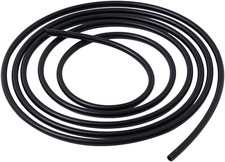 3/16" ID X 5/16" OD Black Food Grade Silicone Tubing - 10 Feet High Temp Pure Ho