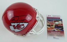 Damien Williams Signed Mini Helmet NFL Kansas City Chiefs JSA COA Riddell
