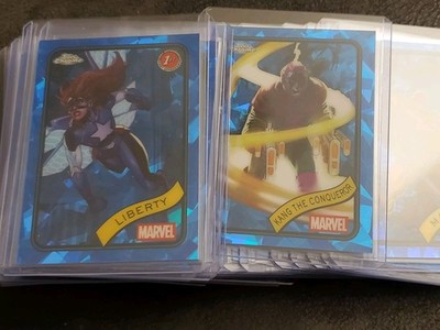 2025 Topps Chrome Marvel SAPPHIRE Pick Your Character