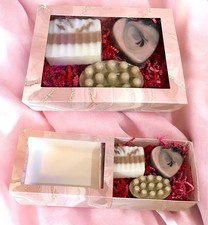 All Natural Goat Milk Soap Mother  s Day Artisan Gift Set, Customizable Read 