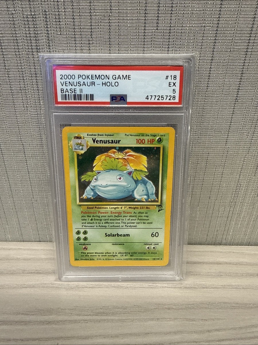venusaur stage 2 pokemon card value - 15/102 (CLB:CC) Classic Collection Celebrate the incredible history of the TCG hobby by adding this Venusaur ex 2023 Pokemon 151 Ultra Rare #182 PSA Authenticated 10 Card to your vault Venusaur 018/130 Base Set 2