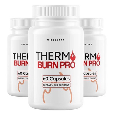 (3 Pack) Thermo Burn Pro Advanced Energy & Fitness Vitamin ThermoBurnPro 60 Ct