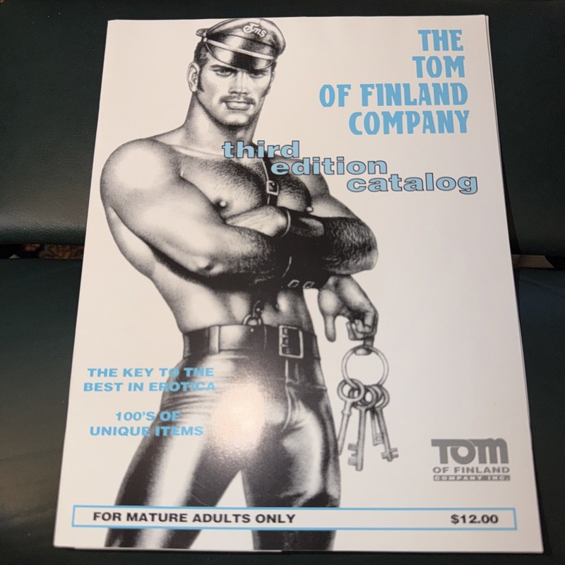 Tom of Finland Co Gay Male Interest Nude Men 3rd Edition Catalog Extra Inserts