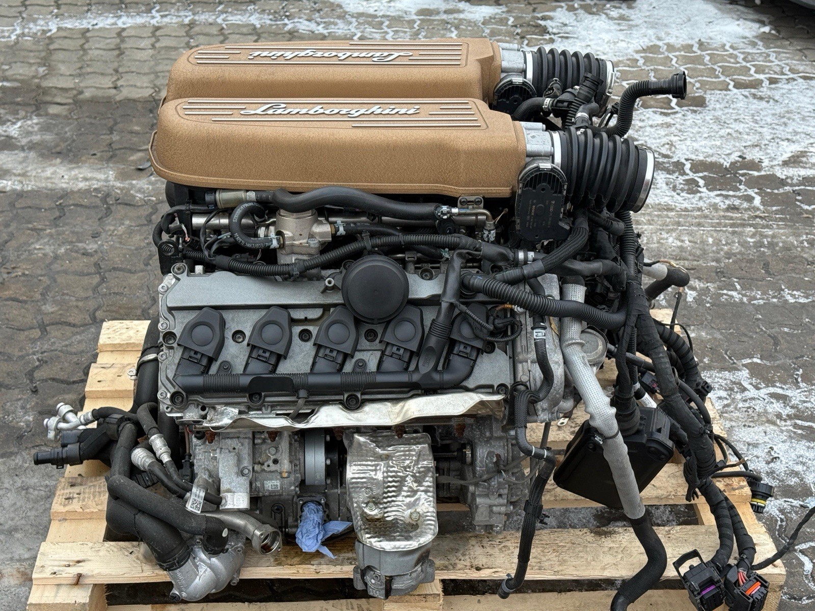 2018 640HP LAMBORGHINI HURACAN PERFORMANTE STO ENGINE V10 5.2 DGF LP640