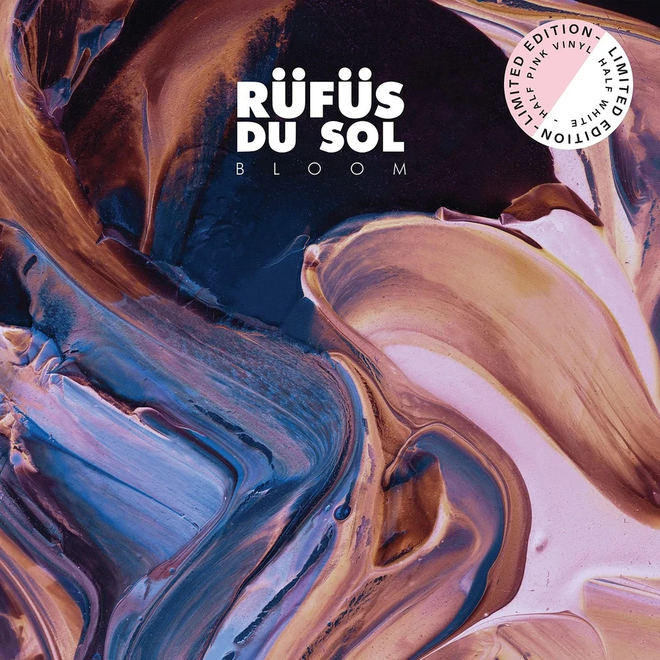 Rüfüs Du Sol - Bloom White & Pink Vinyl Edition 2lp SWEAT IT OUT import sealed** - Image 2 of 3