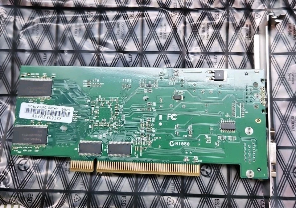 Jaton NVIDIA GeForce MX4000 64MB PCI Graphics Card- Video-208PCI-64Twin - Image 3 of 4