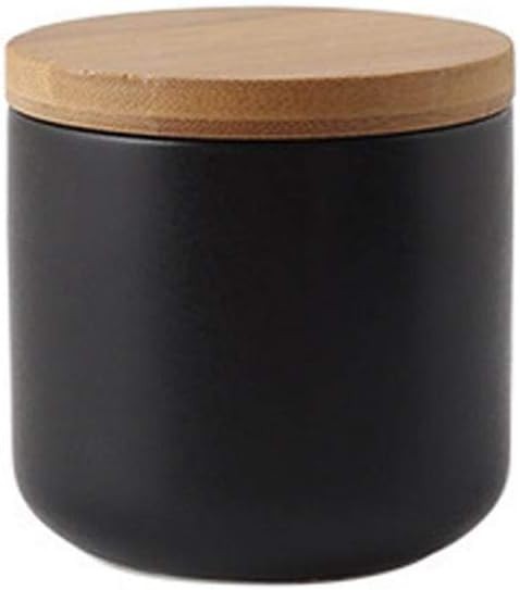 Ceramic Tea Coffee Sugar Canisters with Airtight Lid, 6.76 OZ