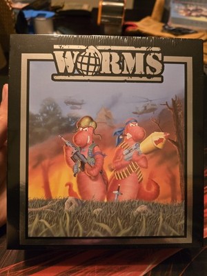 Limited Run WORMS Collector's Edition (Genesis) Peach Cartridge NEW/SEALED