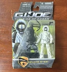 Hasbro G.I. Joe Snake Eyes Action Figure Rise of Cobra 2009 White Black Backpack