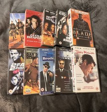 10 x VHS Tape Collection Bundle - Fast & Furious, Blade, Men In Black