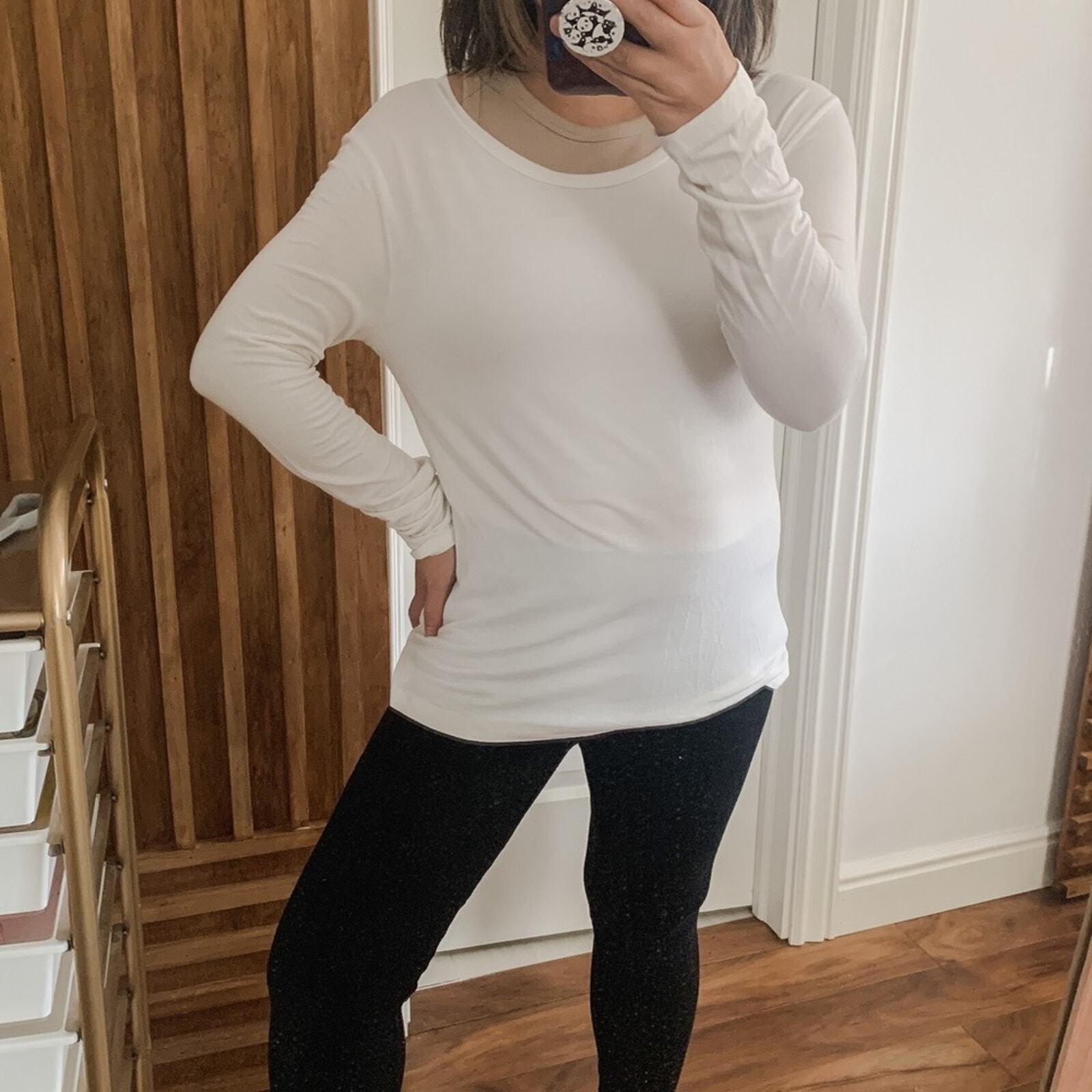 David Lerner Basic Pullover Longsleeve Top. Size … - image 1