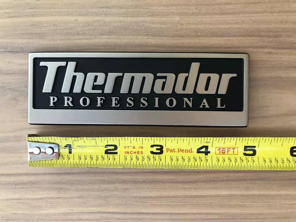 Thermador Professional Stove Oven Refrigerator Logo Emblem Nameplate Decal  Badge | eBay