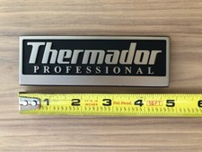 Thermador Profesional Estufa Horno Refrigerador Logo Emblema Placa de Identificación Calcomanía Insignia