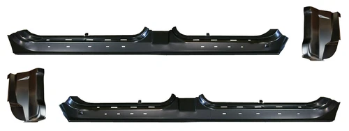 OE Style Rocker Panel & Cab Corner Kit for 01-03 Ford F150 Pickup Crew Cab PAIR