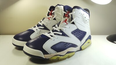 DS NIKE 2000 VINTAGE JORDAN 6 VI 136038 461 OG OLYMPIC 11.5 I III