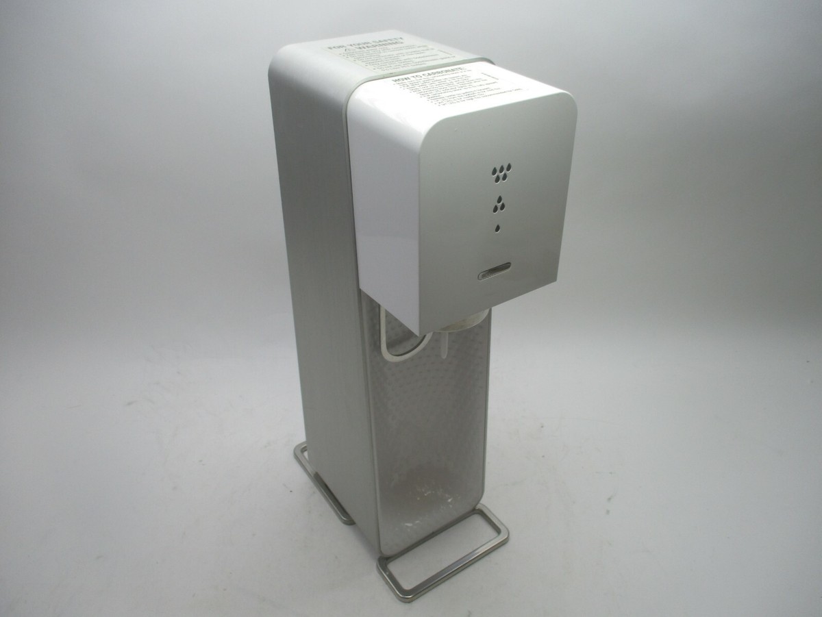 【未使用】sodastream SOURCE SodaStream Source Sparkling Water Maker ONLY!beige Silver