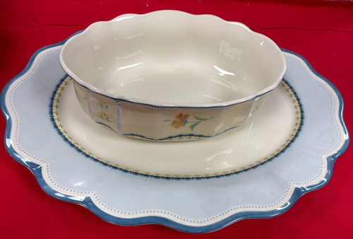 NEU - 14-teiliges Set - Lenox Porzellan Provenzalische Gartenblüte - Teller/Schalen/Servier - Bild 5 von 24