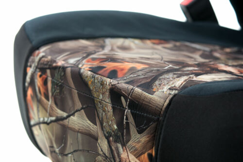 CANVAS REAPER BUCK CAMO SEAT COVERS for a pair of Low Back Bucket Seats - Picture 2 of 3