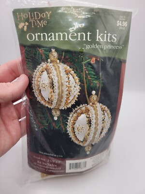 Kit D'Ornement De Noël Sulyn – Princesse Argent 206-C – Fait Main USA – Artisanat Neuf