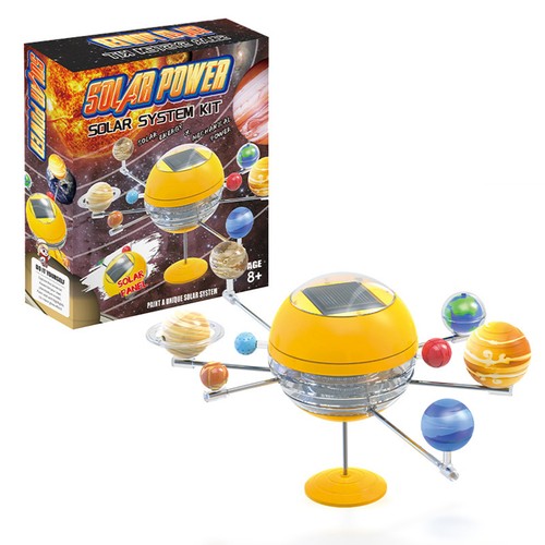 Solar System Toy Set with 3D Sun Planets Model Learning STEM Educational DIY - Picture 5 of 11