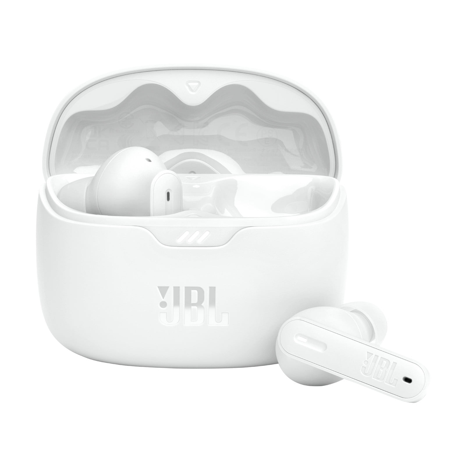 JBL Tune Beam True Wireless Earbuds in Sleek White Design