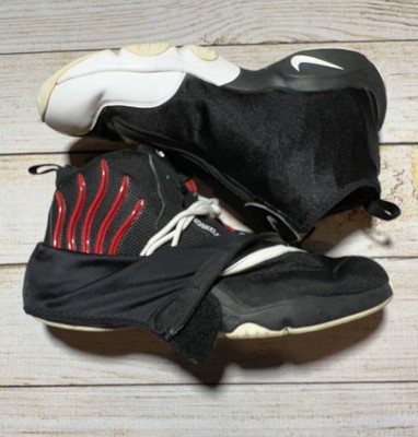 NIKE AIR ZOOM FLIGHT THE GLOVE GARY PAYTON BLACK WHITE RED  display picture 3