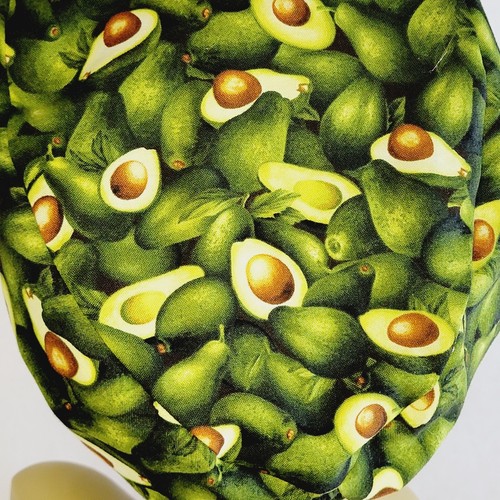Avocado Women Scrub Hat Surgical Cap Scrub Hat Nurses Hat Medical USA Made - Picture 6 of 10