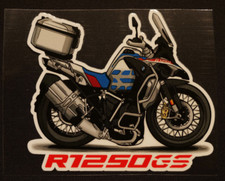R1250GS Aufkleber für BMW R1250GS / Verkleidung / rot #UV