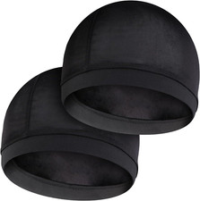 2Pcs Wave Cap for Men Silky Stocking Caps for 360 540 720 Waves Satin ...