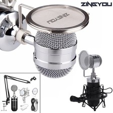 Zingyou Bm-8000 Condenser Microphone Kit - Black | Podcasting Beginners Kit