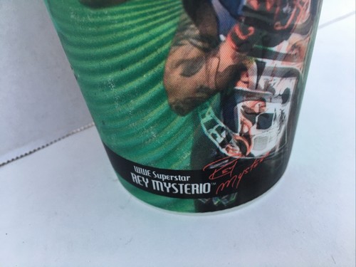 2010 WWE 7 ELEVEN 3D Slurpee SUMMER SLAM Rey Mysterio SIGNED - Picture 5 of 10