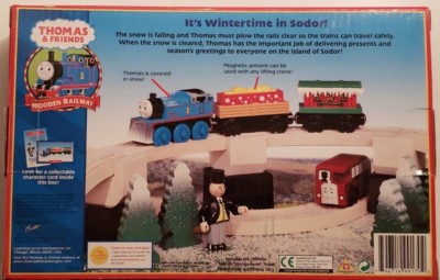 トーマス木製 THOMAS WINTER WONDERLAND TRAIN Thomas 'Winter Wonderland' Train Review - YouTube